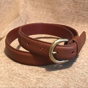 Coach Brown Leather Belt size Med 31